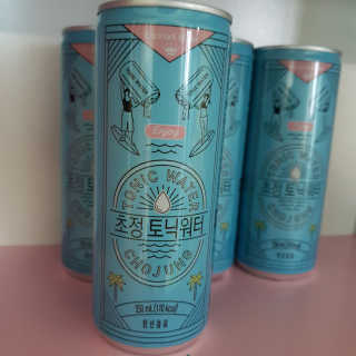 일화 소주와환상궁합 세계 3대 광천수로만든 초정토닉워터 — 4점을 준 리뷰어가 2020년 4월 올린 사용 사진