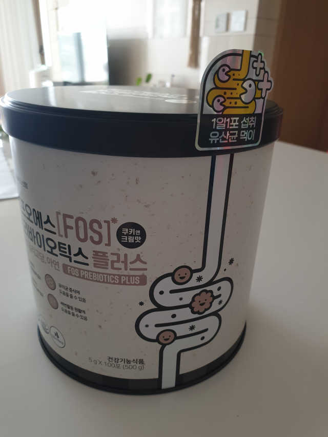 서울약사신협_FOS프리바이오틱스플러스쿠앤크_5gX100포 리뷰 사진