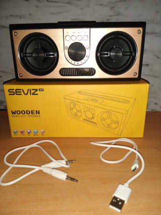 SEVIZ RETRO20W 레트로 블루투스 스피커 — 5점을 준 리뷰어가 2020년 10월 올린 사용 사진