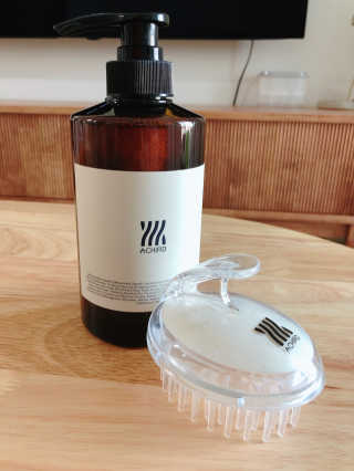 에이처드 유산균 탈모 샴푸 500ml — 5점을 준 리뷰어가 2020년 8월 올린 사용 사진