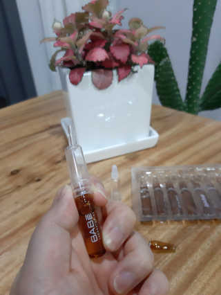 바베 BABE 바베 프로테오글리칸 F+F 앰플 솔루션 — 4.5점을 준 리뷰어가 2020년 7월 올린 사용 사진