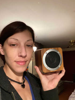 SEVIZ MINI10W 레트로 블루투스 스피커 — 5점을 준 리뷰어가 2020년 9월 올린 사용 사진