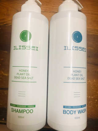 일리세이 허니 샴푸 500ml + 허니 바디워시 500ml 세트 — 5점을 준 리뷰어가 2020년 4월 올린 사용 사진