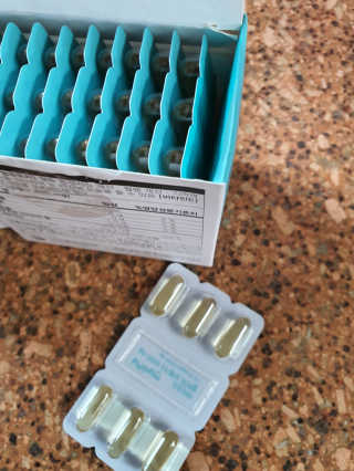 JW중외제약 마이코드 알티지 오메가3 1000 mg — 5점을 준 리뷰어가 2020년 7월 올린 사용 사진