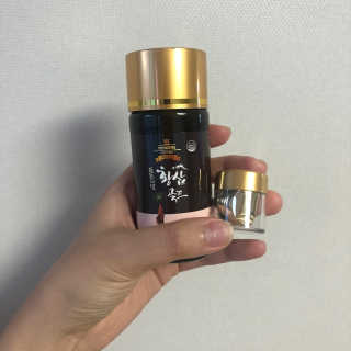 서울약사신협_프리미엄황삼골드_3.75g x 12환+75mgx12병 — 5점을 준 리뷰어가 2020년 9월 올린 사용 사진