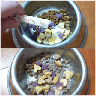 My Pet Care 모발과 모질 피부건강에 개좋아 — 5점을 준 리뷰어가 2020년 12월 올린 사용 사진