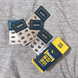 조은약초 꿀잠큐어 제주 감태추출물 감태정 600mg — 5점을 준 리뷰어가 2020년 4월 올린 사용 사진