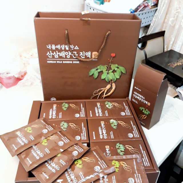 약사신협_산삼배양근 진액_70ml x 30포 리뷰 사진