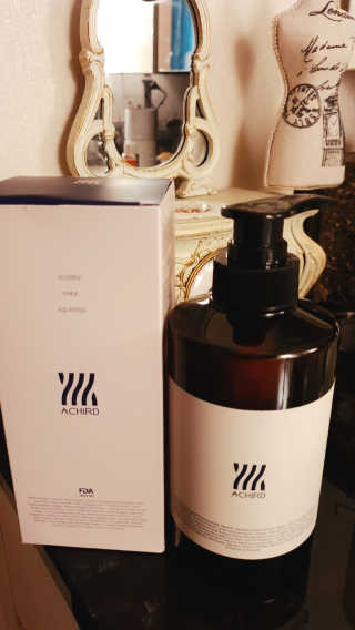 에이처드 유산균 탈모 샴푸 500ml — 5점을 준 리뷰어가 2020년 9월 올린 사용 사진