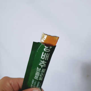 조은약초 국산 양배추즙 양배추 브로콜리 젤리 15포 x 1박스 — 5점을 준 리뷰어가 2020년 9월 올린 사용 사진