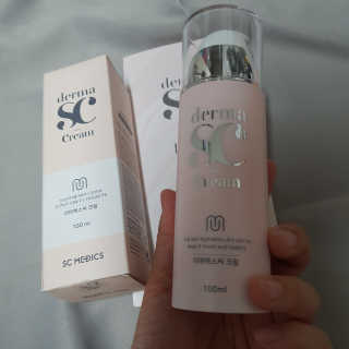 derma SC-Cream 더마에스씨 크림 100ml — 5점을 준 리뷰어가 2020년 4월 올린 사용 사진