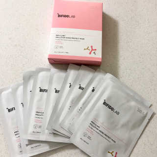 비피도랩 프로클리닉 폴루션에이징 프로텍트 마스크 — 5점을 준 리뷰어가 2020년 9월 올린 사용 사진