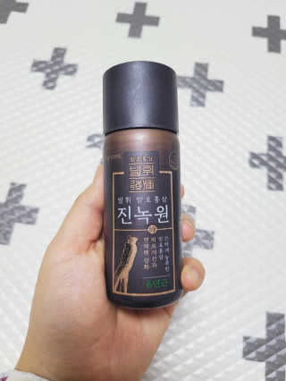한국야쿠르트 발휘 발효홍삼 진녹綠원 — 5점을 준 리뷰어가 2020년 10월 올린 사용 사진