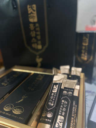 헬스업_천명진프리미엄홍삼스틱_10ml x 30포 — 5점을 준 리뷰어가 2020년 9월 올린 사용 사진