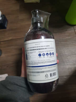 달리프 베러 퍼퓸 샴푸 1000ml 레이니데이 or 일랑로즈 — 5점을 준 리뷰어가 2020년 11월 올린 사용 사진