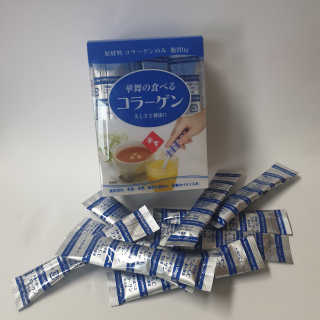 하나마이 100 프로 저분자 피쉬콜라겐 — 5점을 준 리뷰어가 2020년 6월 올린 사용 사진