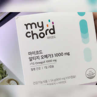 JW중외제약 마이코드 알티지 오메가3 1000 mg — 4.5점을 준 리뷰어가 2020년 9월 올린 사용 사진