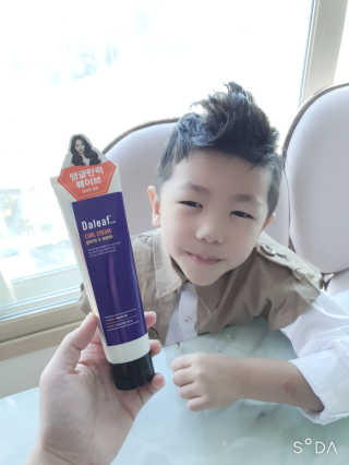 달리프 글램 컬크림 펌앤웨이브 150ml — 5점을 준 리뷰어가 2020년 10월 올린 사용 사진