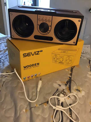 SEVIZ RETRO20W 레트로 블루투스 스피커 — 5점을 준 리뷰어가 2020년 6월 올린 사용 사진