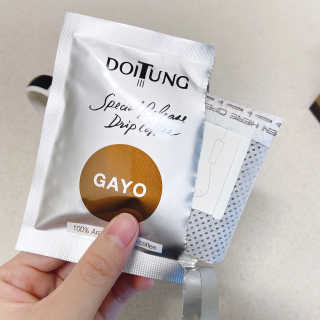 도이퉁 드립백 커피 60g 스페셜티 GAYO — 4.5점을 준 리뷰어가 2020년 12월 올린 사용 사진