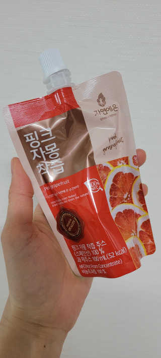 자연에온 핑크 자몽 착즙 100mL 10개입 2BOX — 5점을 준 리뷰어가 2020년 11월 올린 사용 사진
