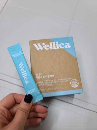 웰리카 저분자 피쉬 콜라겐 — 5점을 준 리뷰어가 2020년 11월 올린 사용 사진
