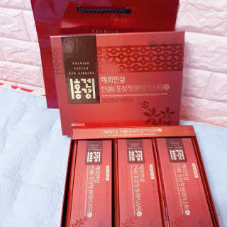 홍건강 해피한삼 진 홍삼정 원데이스틱 10g x 30포 — 5점을 준 리뷰어가 2020년 5월 올린 사용 사진