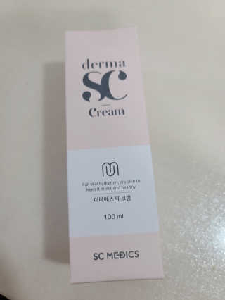 derma SC-Cream 더마에스씨 크림 100ml — 5점을 준 리뷰어가 2020년 5월 올린 사용 사진