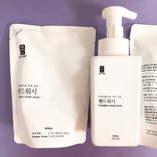 [생활공작소]핸드워시 용기 500ml 1개+리필 400ml 2개 — 4.5점을 준 리뷰어가 2020년 9월 올린 사용 사진