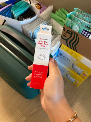 리더스코스메틱 리더스 올필터 마스크존 미스트 — 5점을 준 리뷰어가 2020년 7월 올린 사용 사진