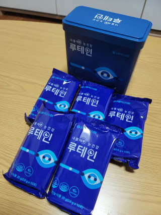 서울약사신협_내몸애눈건강루테인_2g x 50포 — 5점을 준 리뷰어가 2020년 12월 올린 사용 사진