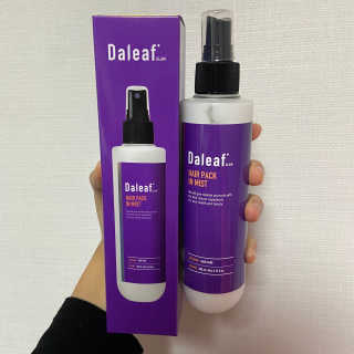 달리프 글램 헤어팩 인미스트 200ml — 5점을 준 리뷰어가 2020년 11월 올린 사용 사진