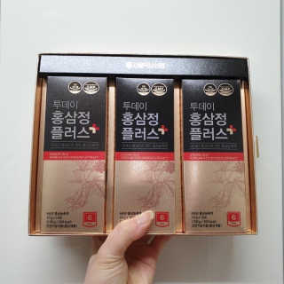 서울약사신협_투데이홍삼정플러스스틱_10g x 30포 — 5점을 준 리뷰어가 2020년 12월 올린 사용 사진