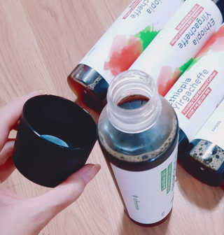 커피플리즈 정기구독 커피 2종 — 5점을 준 리뷰어가 2020년 6월 올린 사용 사진