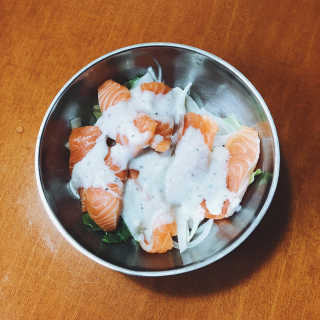 동원산업 항공직송 동원생연어_400g — 5점을 준 리뷰어가 2020년 5월 올린 사용 사진