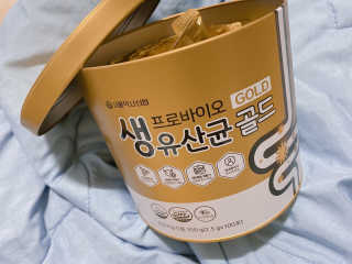 서울약사신협_프로바이오생유산균골드_2.5x100포 — 5점을 준 리뷰어가 2020년 5월 올린 사용 사진