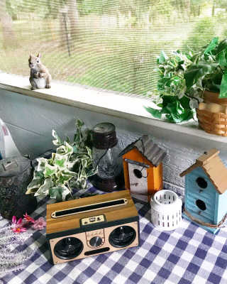 SEVIZ RETRO20W 레트로 블루투스 스피커 — 5점을 준 리뷰어가 2020년 7월 올린 사용 사진