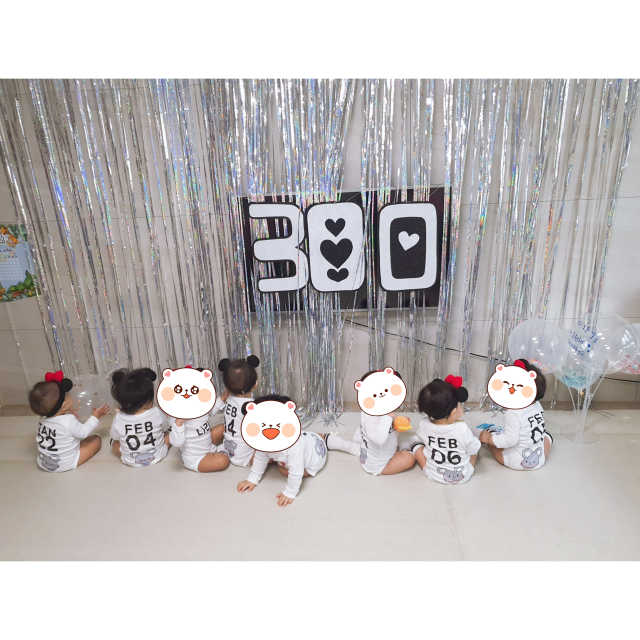 DIY 컨페티 풍선 버블 풍선 풍선스티커 Set 리뷰 사진