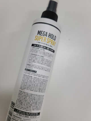 다슈코리아 다슈 포 맨 프리미엄 메가 홀드 슈퍼 스프레이 250ml — 5점을 준 리뷰어가 2020년 12월 올린 사용 사진