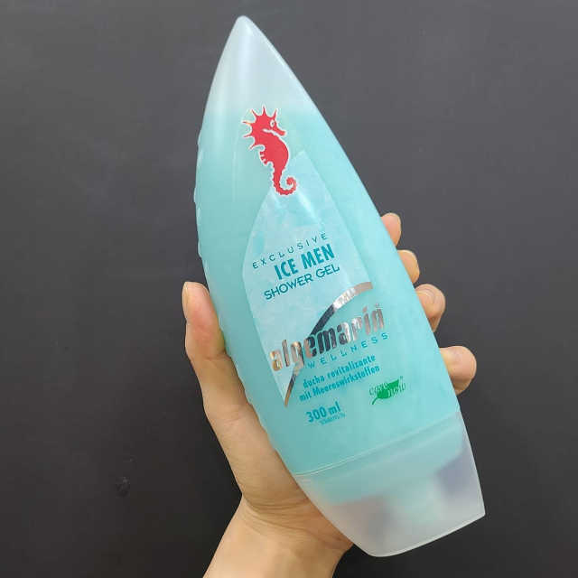 알게마린 아이스맨 샤워젤 리뷰 사진