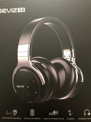SEVIZ Bluetooth Headphones 10 3color — 5점을 준 리뷰어가 2020년 6월 올린 사용 사진