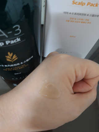 아카이아 이아 A3 헤어스캘프팩 500ml — 5점을 준 리뷰어가 2020년 6월 올린 사용 사진