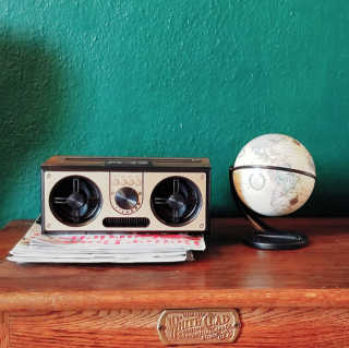 SEVIZ RETRO20W 레트로 블루투스 스피커 — 5점을 준 리뷰어가 2020년 7월 올린 사용 사진
