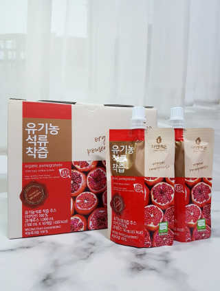 자연에온 유기농 석류 착즙 100mL 10개입 2BOX — 5점을 준 리뷰어가 2020년 11월 올린 사용 사진