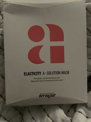 Avajar A-Solution 마스크 — 5점을 준 리뷰어가 2020년 11월 올린 사용 사진