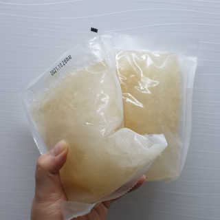 [네이처빌] 우리쌀 흑미비빔냉면,물냉면 총 2종 — 5점을 준 리뷰어가 2020년 7월 올린 사용 사진
