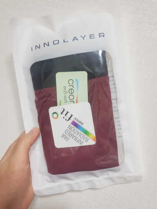 이노레이어 무봉제드로즈 — 5점을 준 리뷰어가 2020년 12월 올린 사용 사진