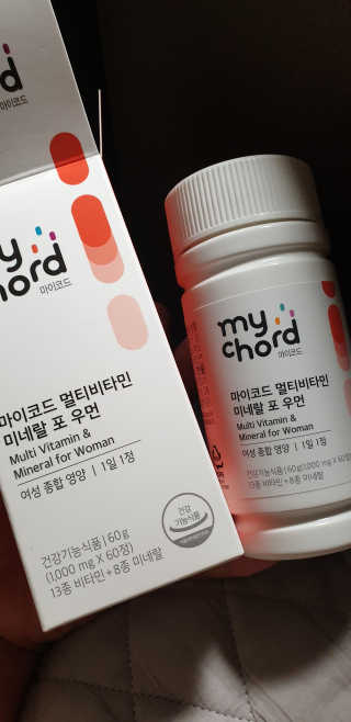 JW중외제약 마이코드 멀티비타민미네랄 포 우먼 — 5점을 준 리뷰어가 2020년 9월 올린 사용 사진