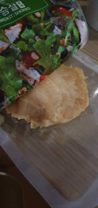 바로 먹는 아침 실온보관 닭가슴살 6종 — 5점을 준 리뷰어가 2020년 9월 올린 사용 사진