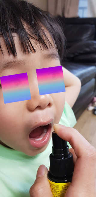 로그네이처 로그 키즈 프로폴리스 스프레이 — 5점을 준 리뷰어가 2020년 5월 올린 사용 사진